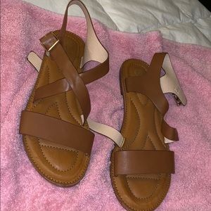 Brown sandals